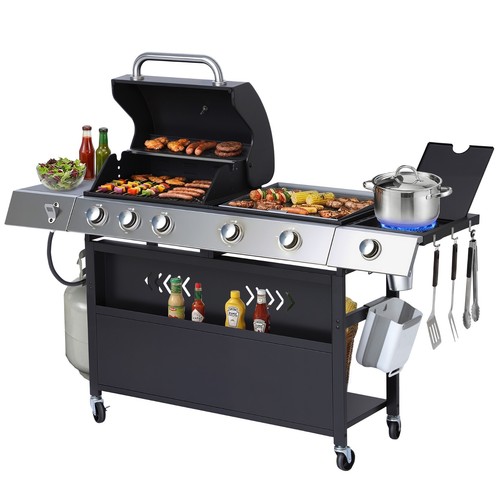 Burner gas grill griddle - burner,