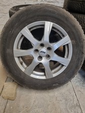 Alloy wheels with Nokian winter tyres