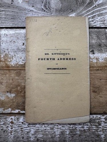 1830 antique pamphlet - 1830,