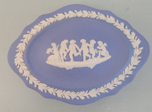Vintage blue wedgwood - blue,