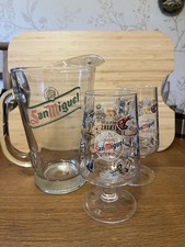 San Miguel 4 Pint Pitcher And