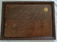 George VI 1937 Coronation Vintage Wooden Tea Tray. Rare Item.