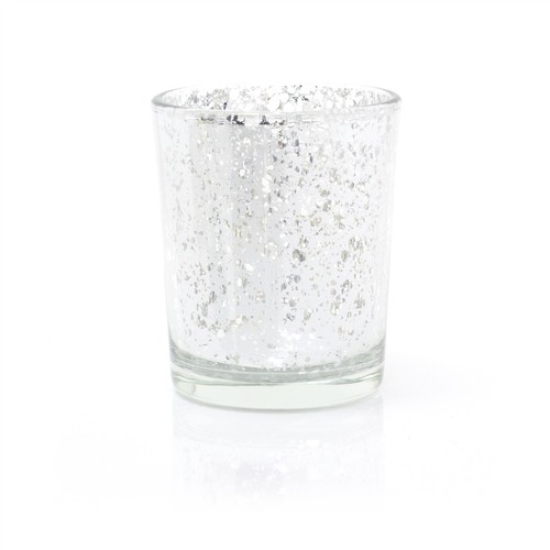 Silver speckled tealight - silver,