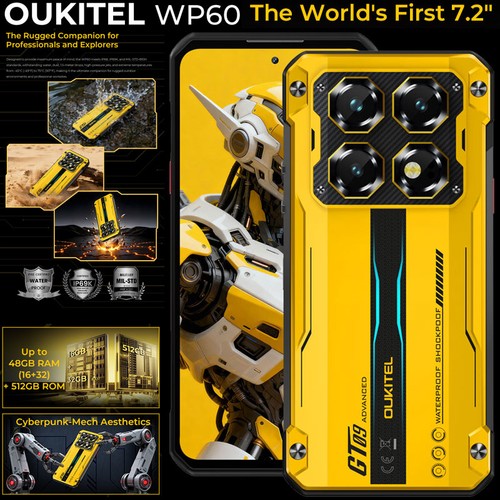 Oukitel wp60 rugged - 5g,