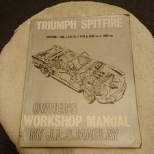 TRIUMPH SPITFIRE MK1 ,MK11  &