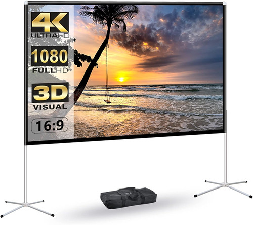 Portable projector screen - projector,