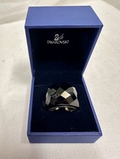 Swarovski nirvana ring black - swarovski, ring,