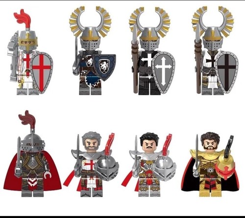 Set medieval knights - 8:,