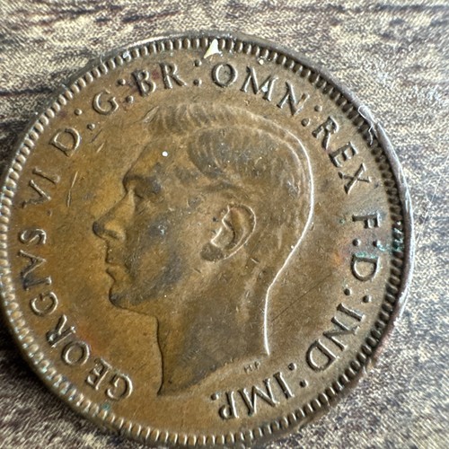Farthing 1943 quarter - 1943, penny