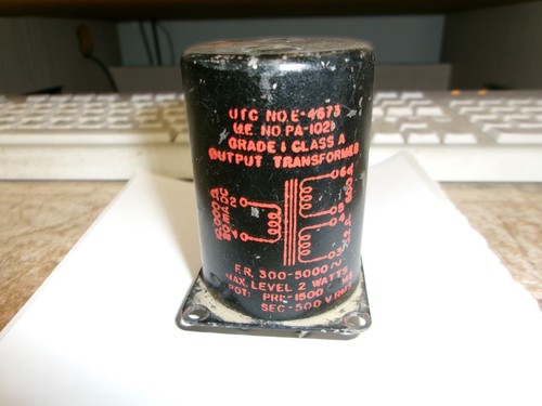 Vintage utc audio output - vintage,
