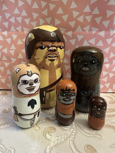 Ewok nesting dolls star wars - nesting,