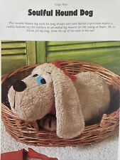 SEWING PATTERN Jean Greenhowe Soulful hound dog droopy ears large toy 53cm RARE