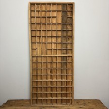 Vintage Wooden Printers Tray -