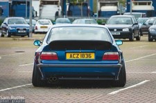 BMW e36 Coupe Convertible rear