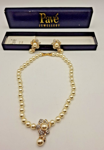 Vintage pavé jewellery cream - vintage,
