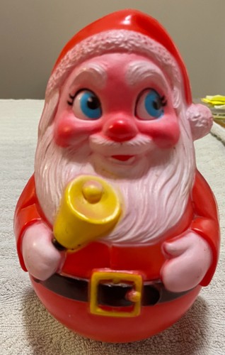 Santa claus plastic large roly - plastic,