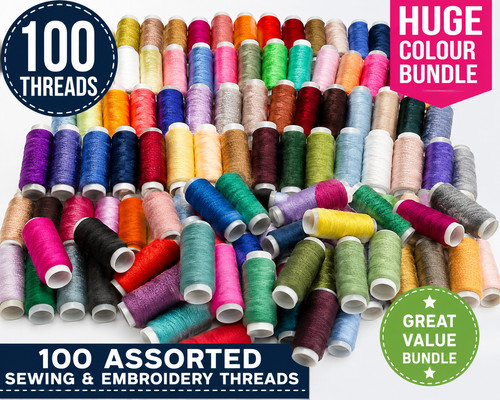 100 assorted sewing - 100, &