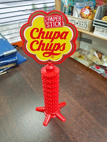 Used chupa chups lollies empty - used,