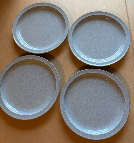Denby set saucer plates - denby,