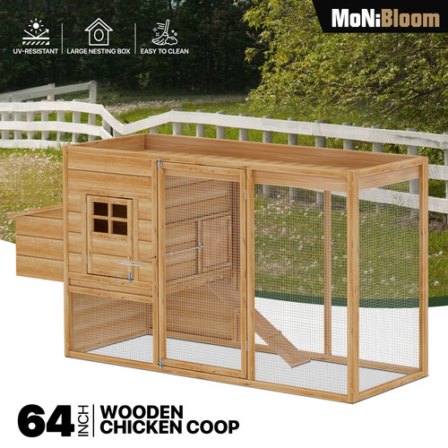 Wooden rabbit hutch - wooden,
