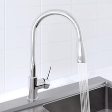 Pull Out Kitchen Tap - Single