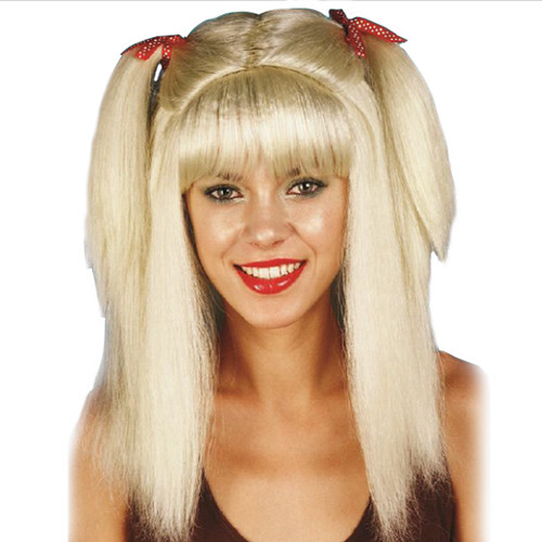 Baby spice pigtails - blond, wig
