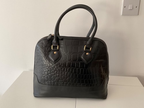 Jones bootmaker black croc - jones,