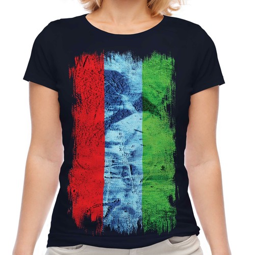 Karelia grunge flag ladies - flag,