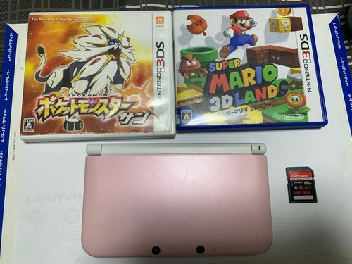 Nintendo 3ds pink white - nintendo,