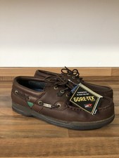 Dubarry Helmsman Deck Shoes Gore-tex Brown Leather - Size 7.5 UK / EU 41