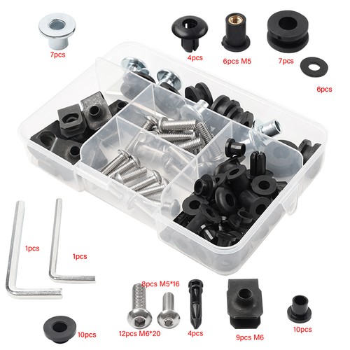 Screws fairing bolts - fairing, kit