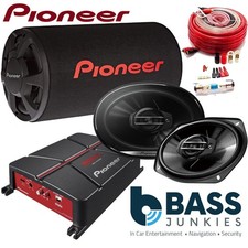 Pioneer TS-WX306T - 1300 Watts Car Sub Bass Tube 6"x9" Speakers & Amplifier Kit