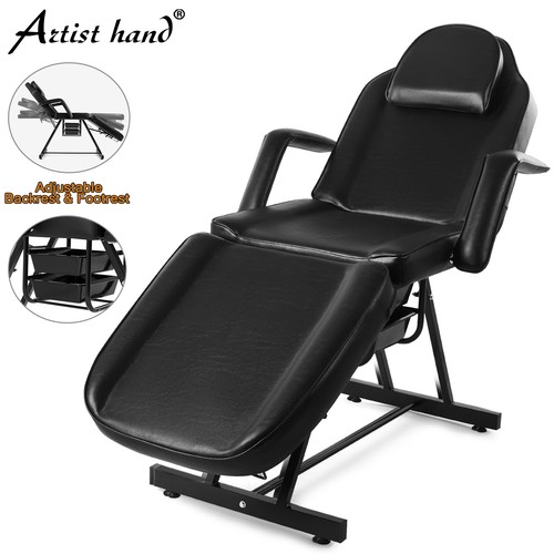 Black massage table - table, facial