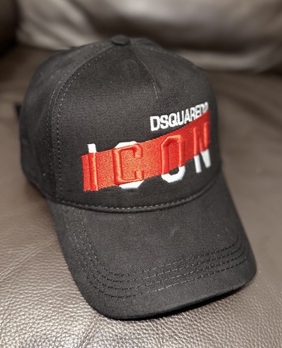 Dsquared2 black cap - dsquared2,