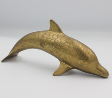 Brass Dolphin (20cm)