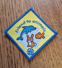 GirlGuiding Old Friend to Animals Brownie Interest Badge 2000-2018