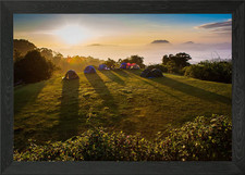 Winter Viewpoint On Mounta