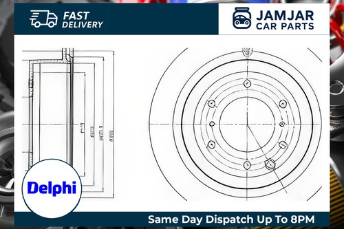 Delphi brake discs - brake, rear