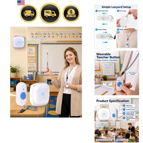 Wireless doorbell for - wireless,