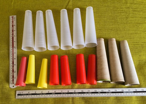 Empty plastic cardboard - empty,