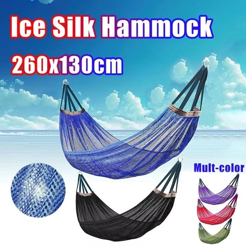 Outdoor portable mesh hammock - mesh,
