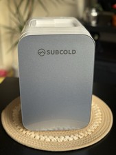 Subcold Ultra 6 Mini Fridge Cooler & Warmer 6L Portable and Quiet AC+USB (Grey)