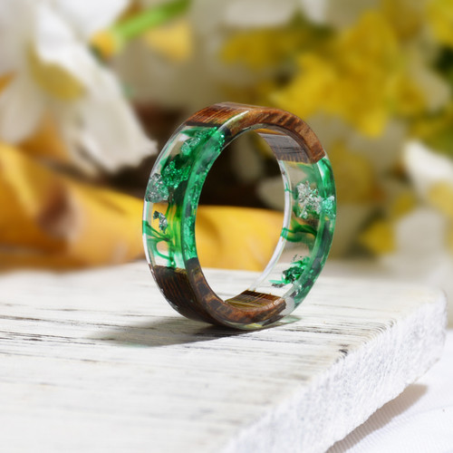 Resin plant ring - resin,