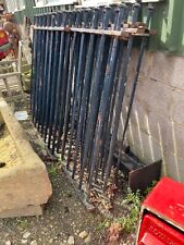 1920s wrought iron fencing panels from Abbey Bridge , Evesham