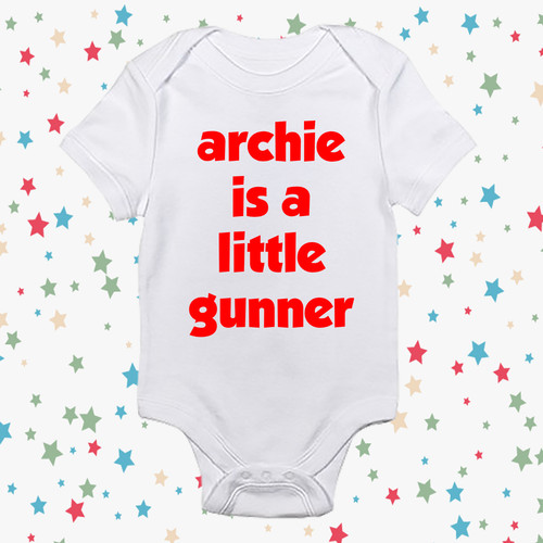 Little gunner personalised - little,