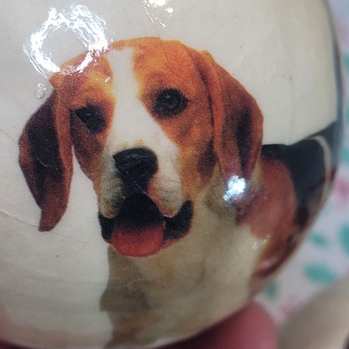 Vtg papier mache - vtg, beagle