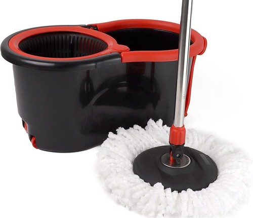 Spin mop and bucket - and, floor