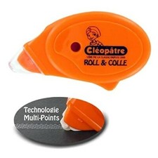 2 x Cleopatre Adhesive Glue Tape Roller Pen 8m Double Sided for Crafts Scrapbook