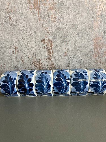 Vintage delft style - style, blue