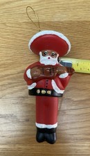 CHRISTMAS MEXICAN SANTA WITH MOVEABLE LEGS purchased PLAYA DE CARMEN , MEXICO